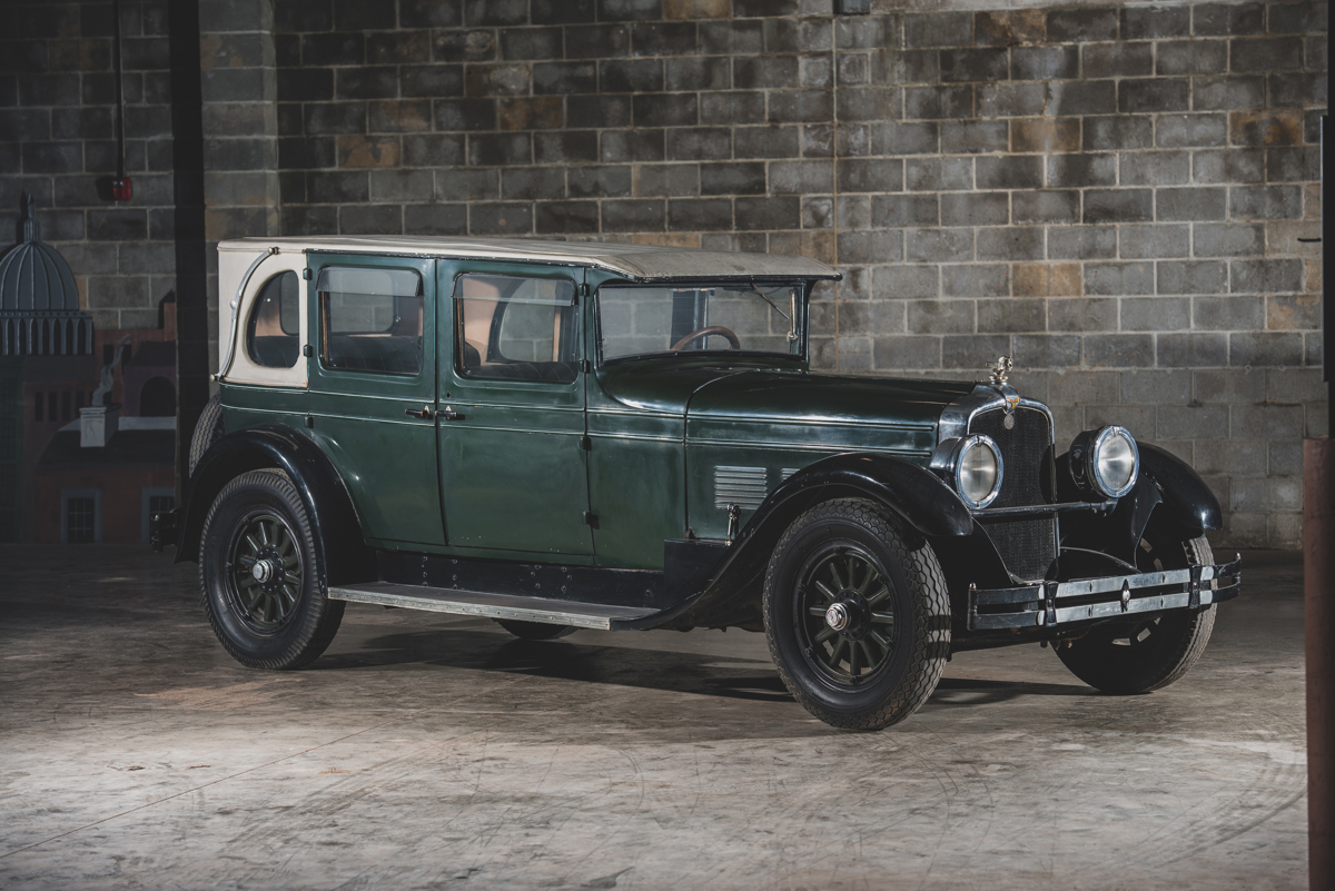 1926 Stutz Model AA Vertical Eight Brougham by Brewster offered at RM Sotheby’s The Guyton Collection live auction 2019